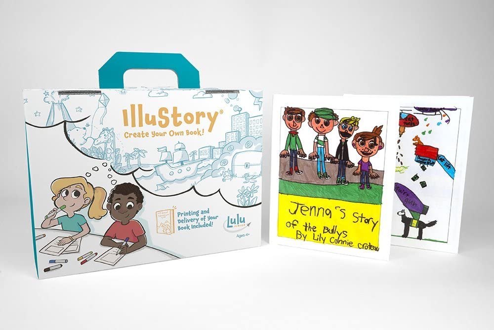 Lulu Jr. Illustory Book Making Kit, Multicolor & My Comic Book